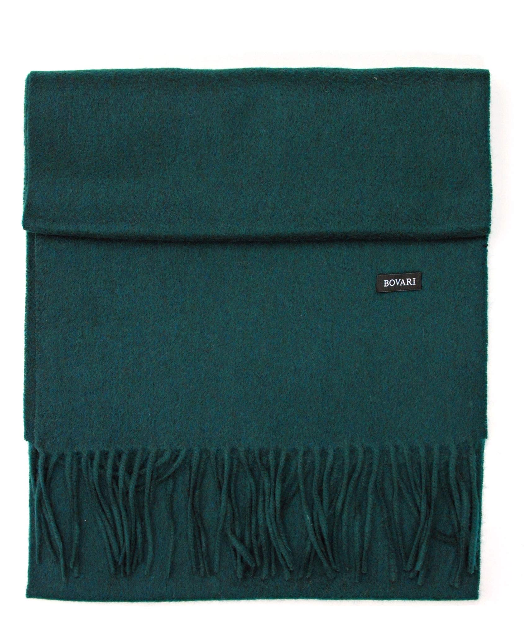 Bovari Kaschmir Schal Herren – 100% Kaschmir/Cashmere – Premium Qualität – 180 x 31 cm - viele Farben
