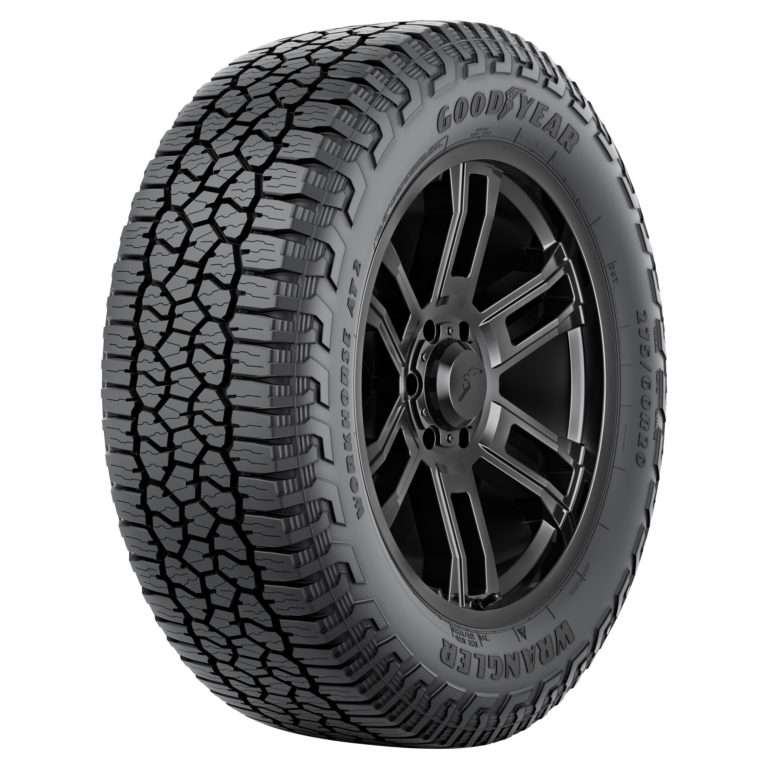 Amazon.com: Goodyear Wrangler Workhorse At 2 LT265/60R20 121S All