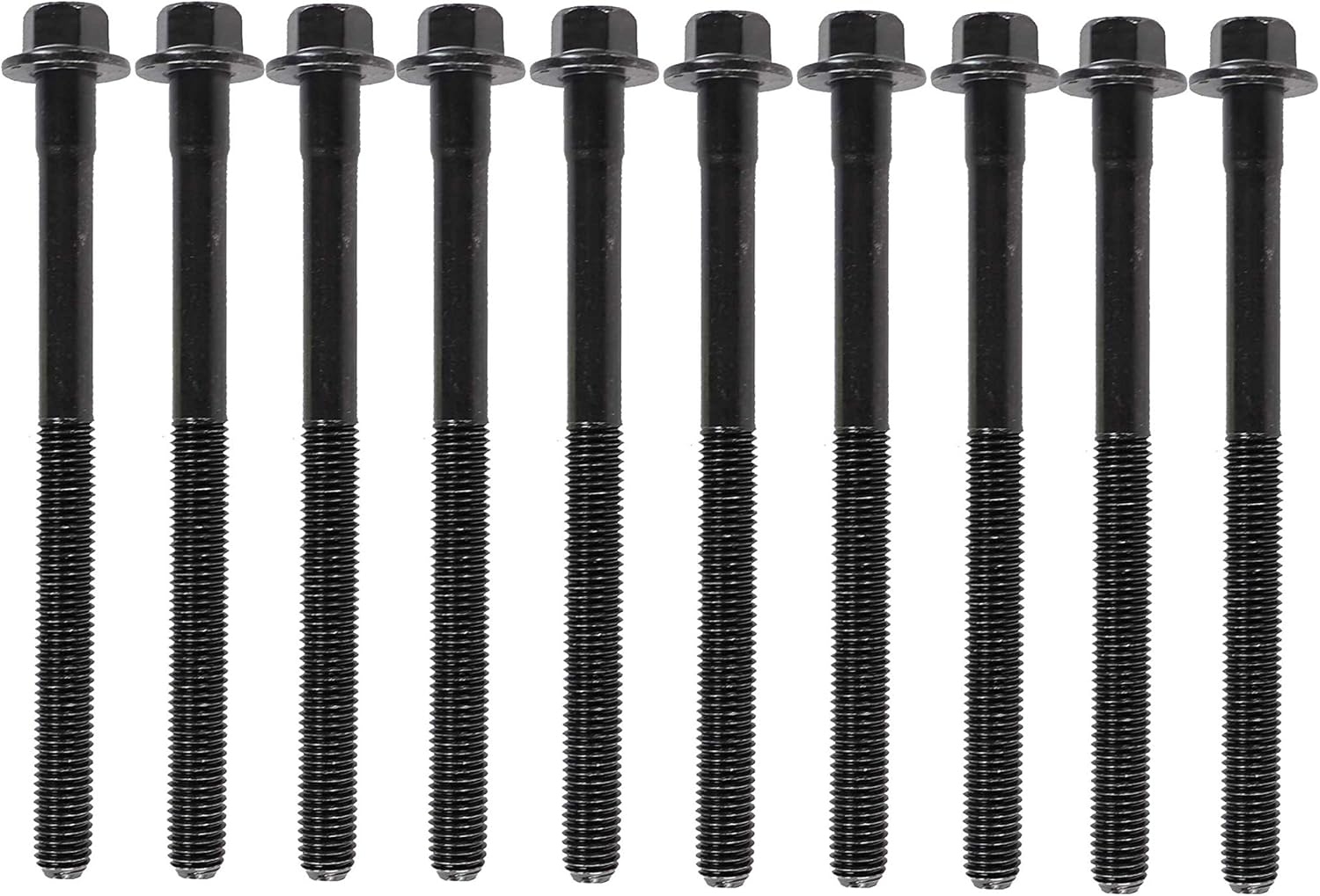 DNJ HBK420 Head Bolt Kit for 1992-2004 Ford Mercury Escort Focus Tracer 1.9L-2.0L L4 8V SOHC 116cid