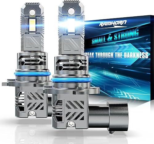 Miniatura 10 de Bombillas RAMHORN H7, no se requiere adaptador, diseño de mejora de brillo del 500%, 6500K, color blanco frío, luz antiniebla Plug-N-Play, paquete