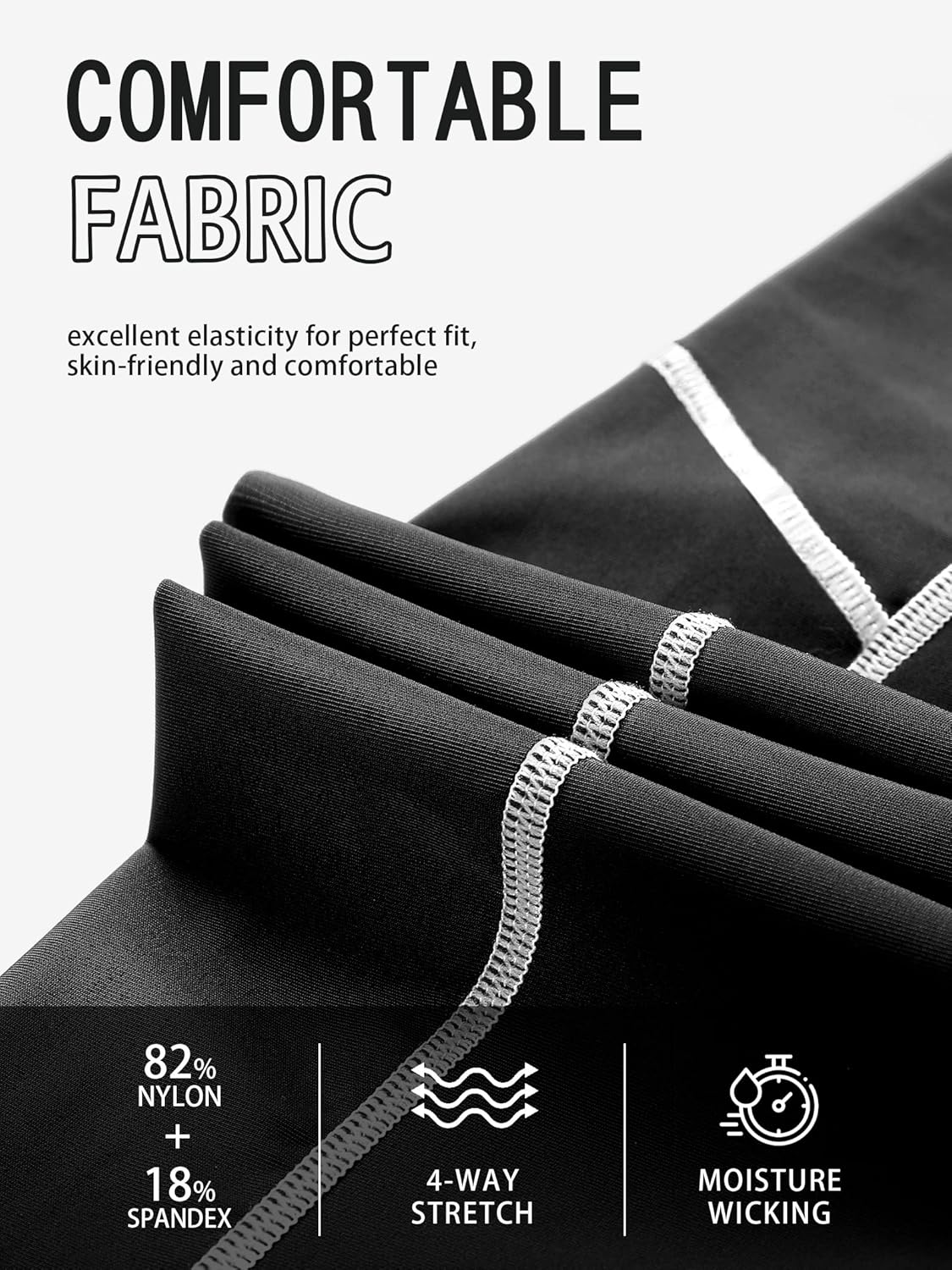 ATTRACO Womens Swim Pants with Pockets Long Swim Leggings High Waisted Swimming Pants - Image 7