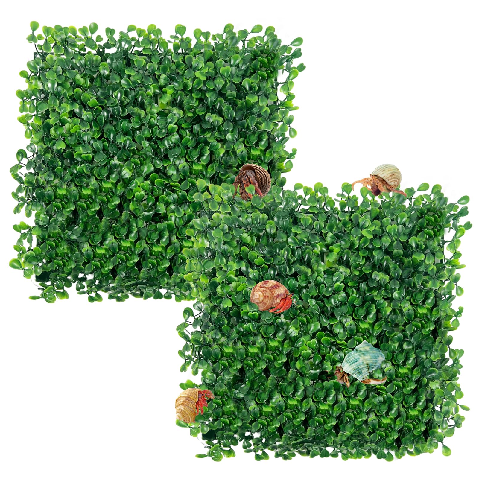 Amazon.com: Rainmae 2Pack Faux Grass Mat Fake Turf Hermit Crab
