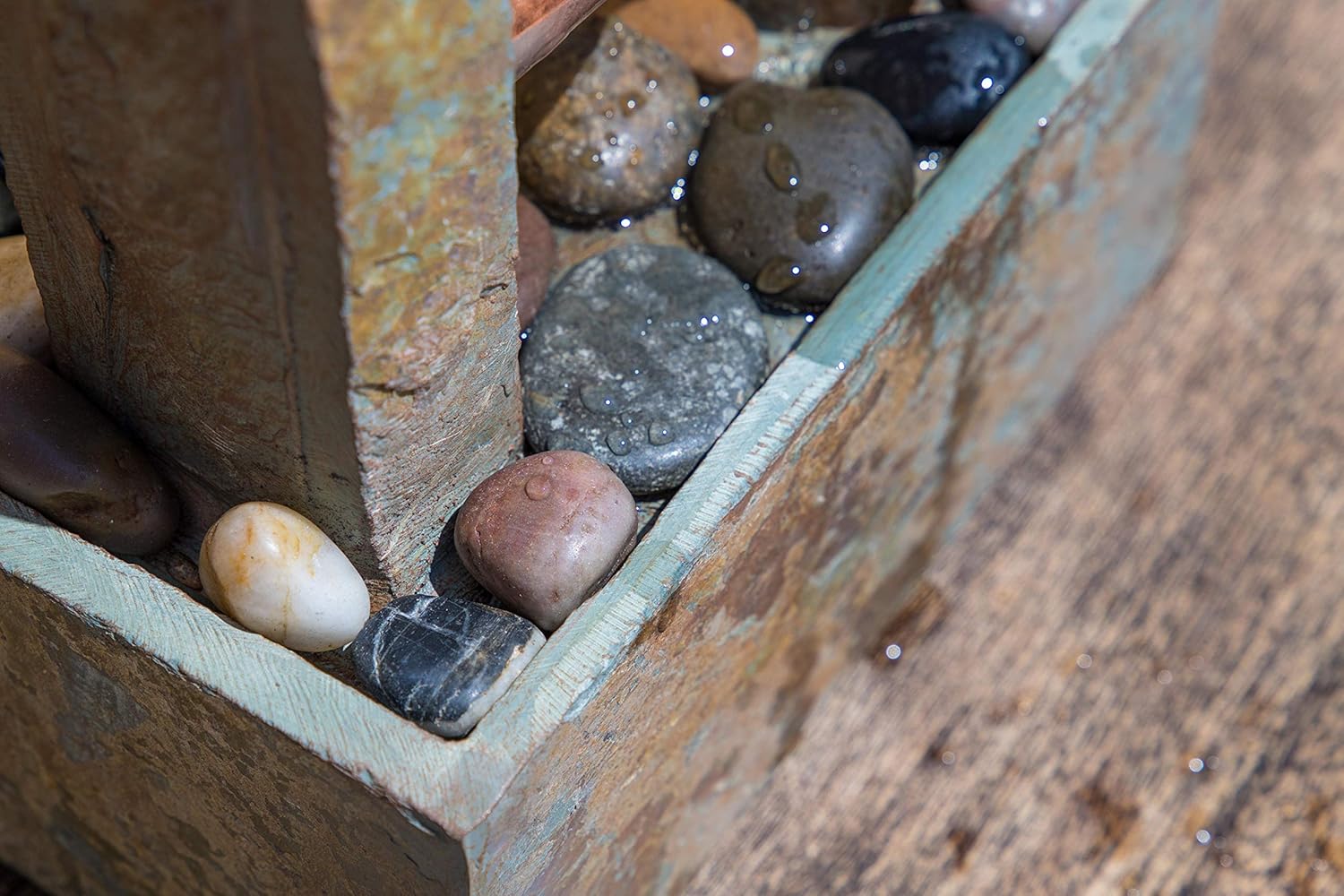 Kenroy Home Spillway Fountains, Small, Slate and Copper : Tools & Home Improvement