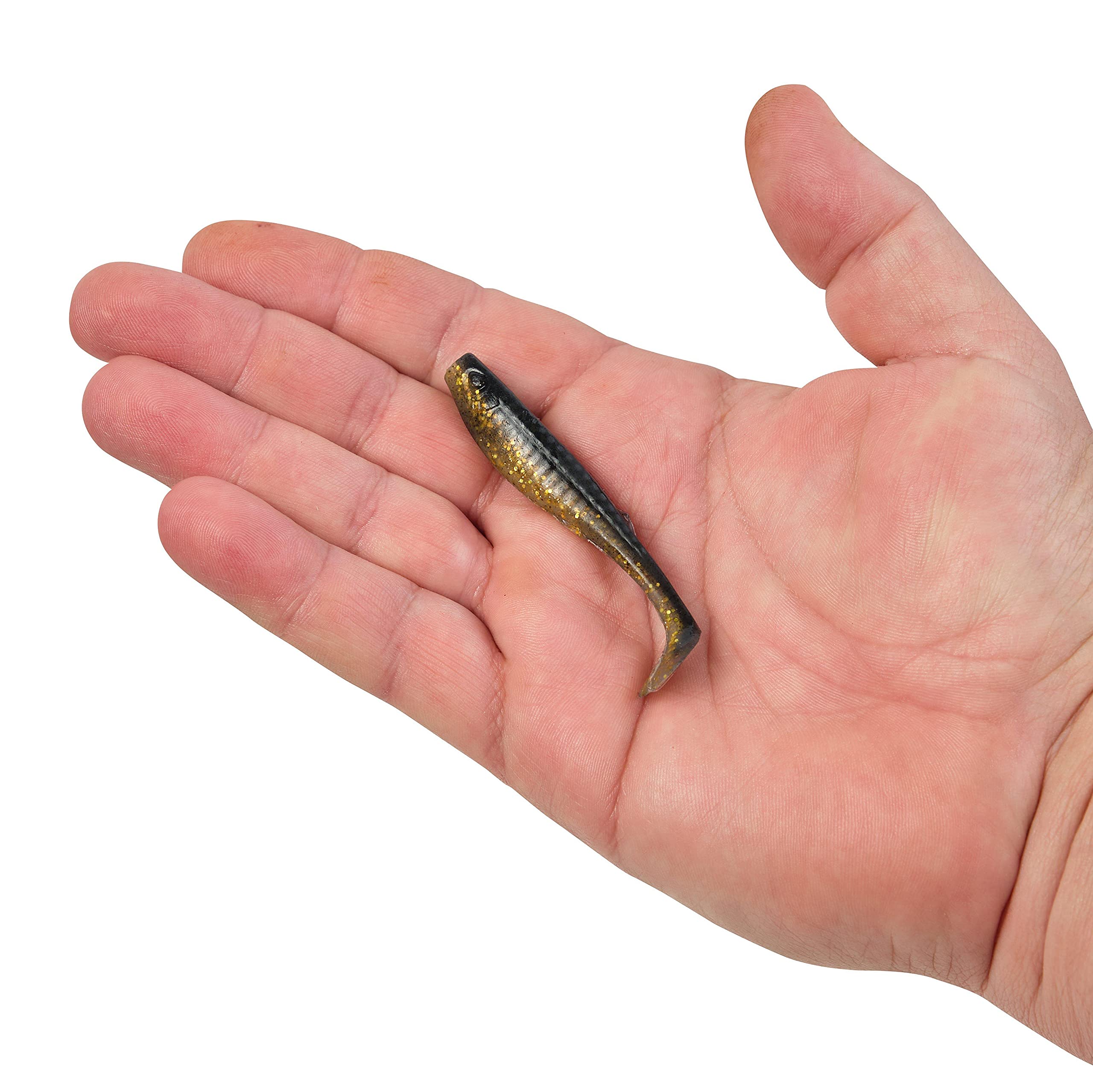 Amazon.com : Berkley Gulp! Paddleshad Fishing Soft Bait, Black