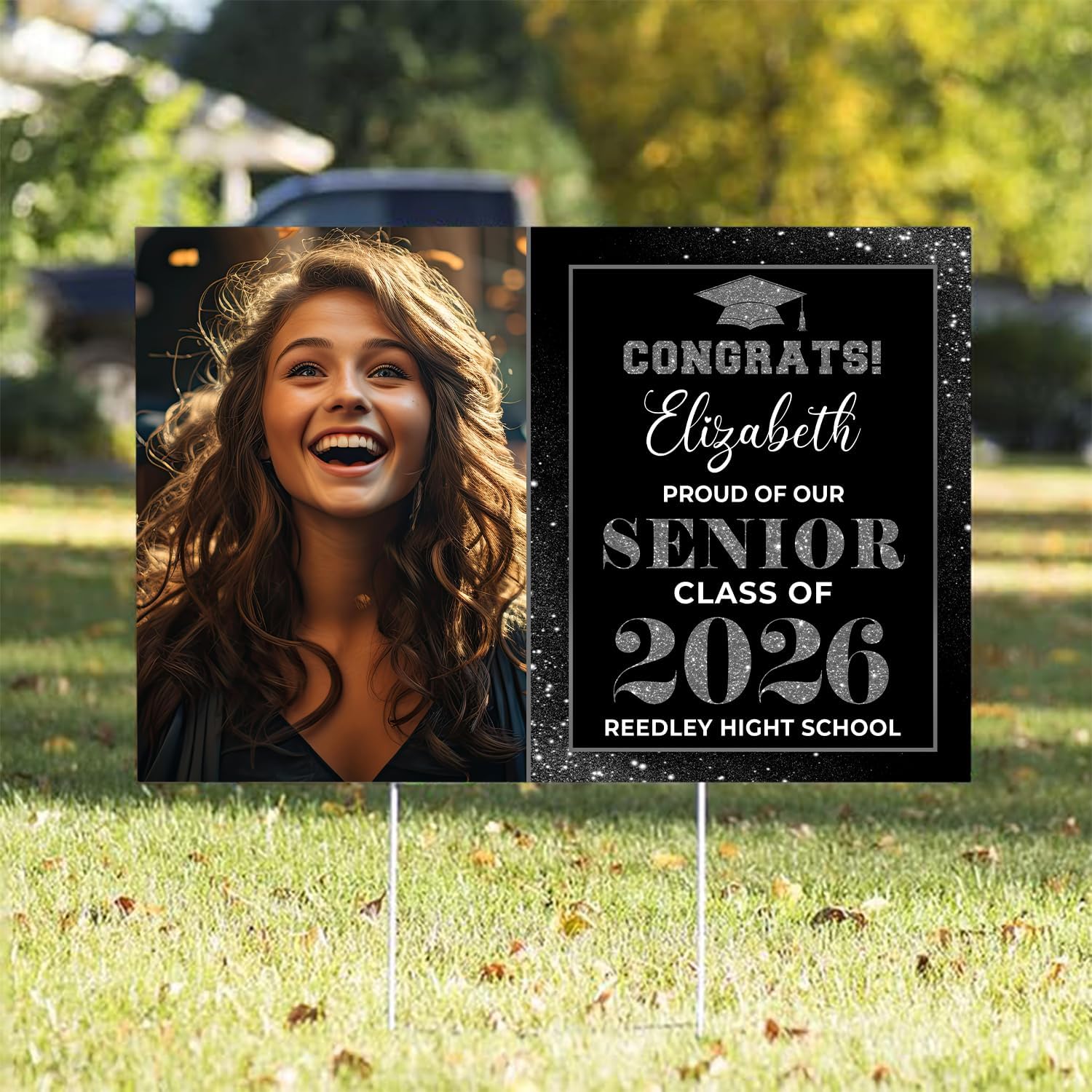 Personalized Graduation Yard Sign 2026, Class of 2026 Senior Yard Sign, Graduation Party, Yard Signs for Graduation 2026, 2026 Graduation Decorations, High School Graduation, College Graduation