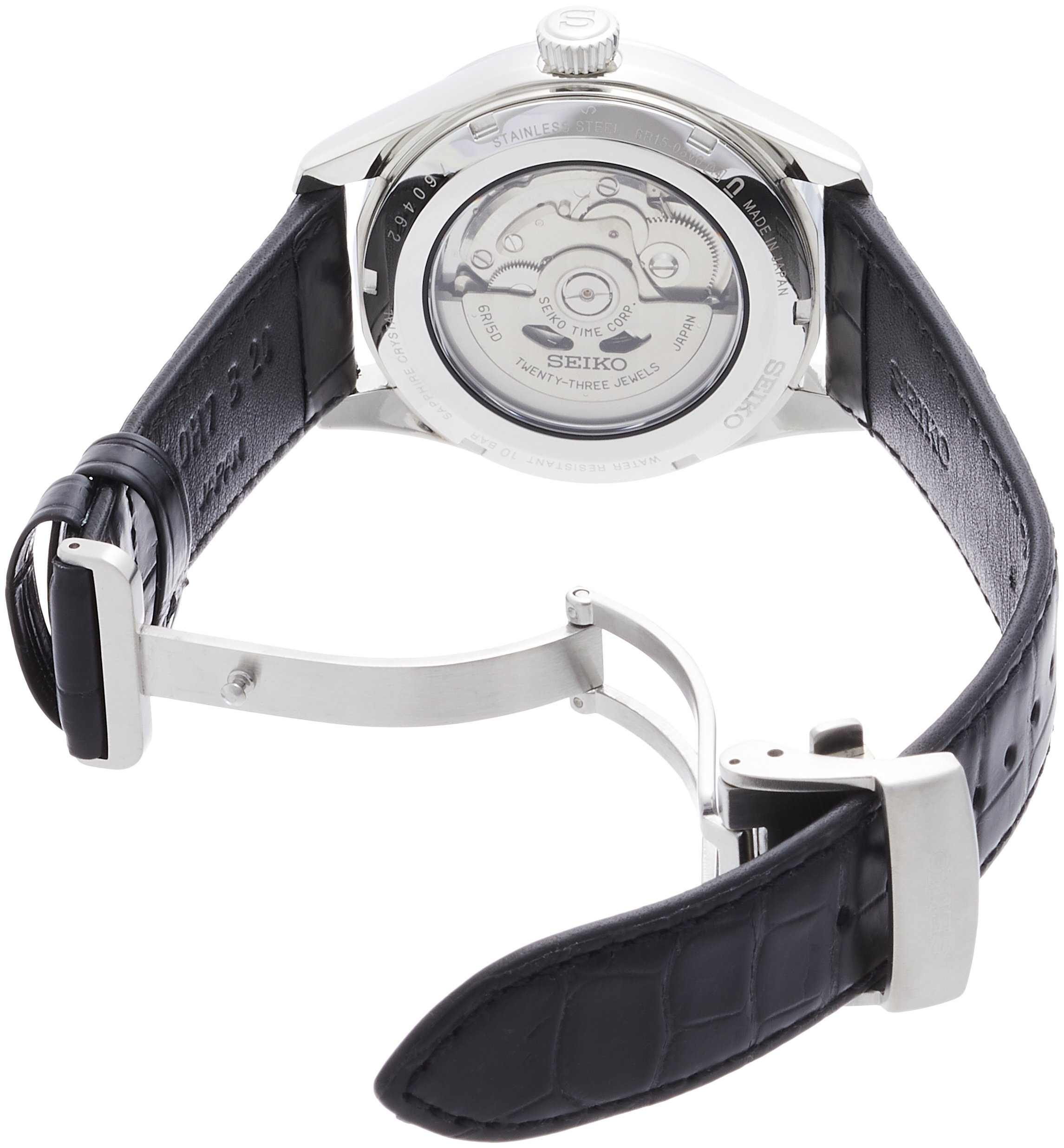 SEIKO PRESAGE enamel dial mechanical Dyuarukabusafaiagarasu SARX049 Men's(Japan Import-No Warranty)