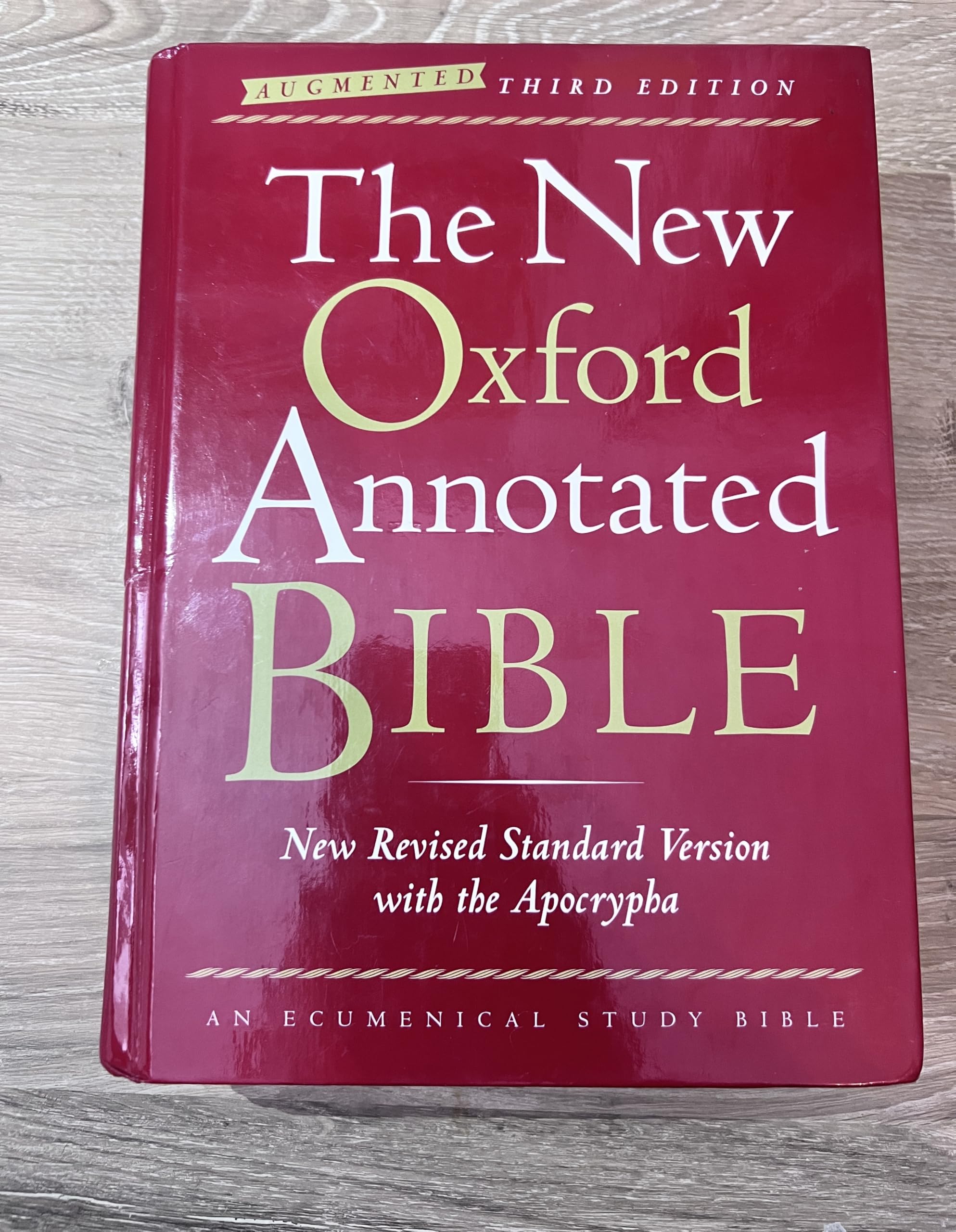 The New Oxford Annotated Bible with the Apocrypha Augmented Third Edition New Revised Standard Version product thumbnail 2
