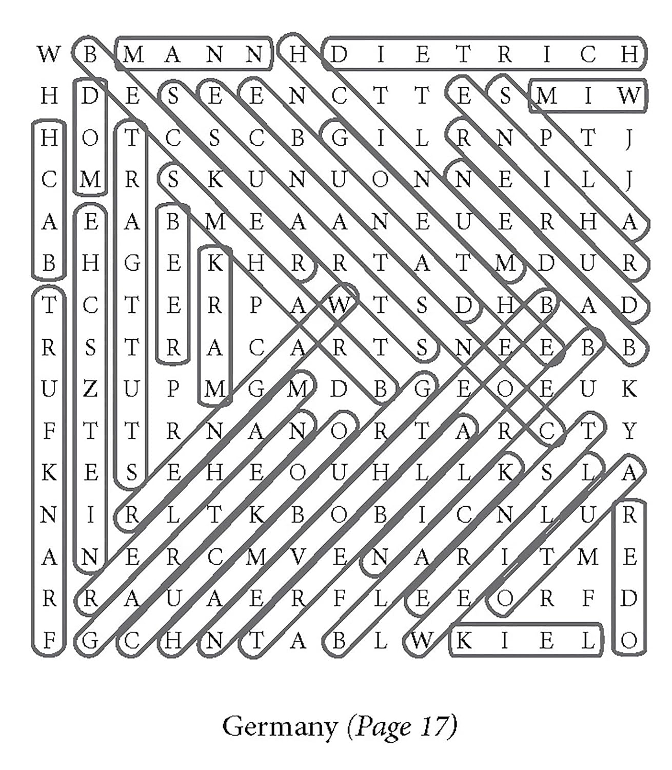 Around the World Word Search Puzzles (Dover Brain Games & Puzzles)      Paperback – March 21, 2018
