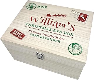 Personalised North Pole Postal Stamp Christmas Eve Box | Custom Name | P...