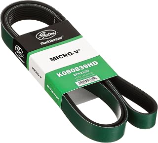 Gates K080839HD FleetRunner Micro-V Serpentine Drive Belt