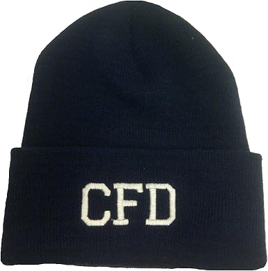 Chicago Fire Department Navy CFD Cuffed 