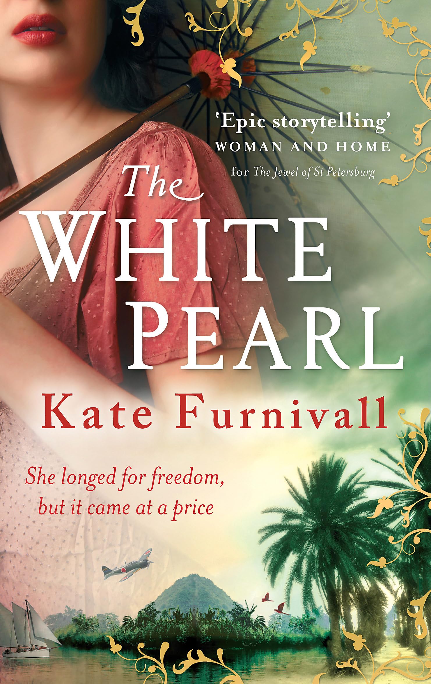 White Pearl 'Epic storytelling' Woman & Home by Kate Furnivall (Paperback Book)