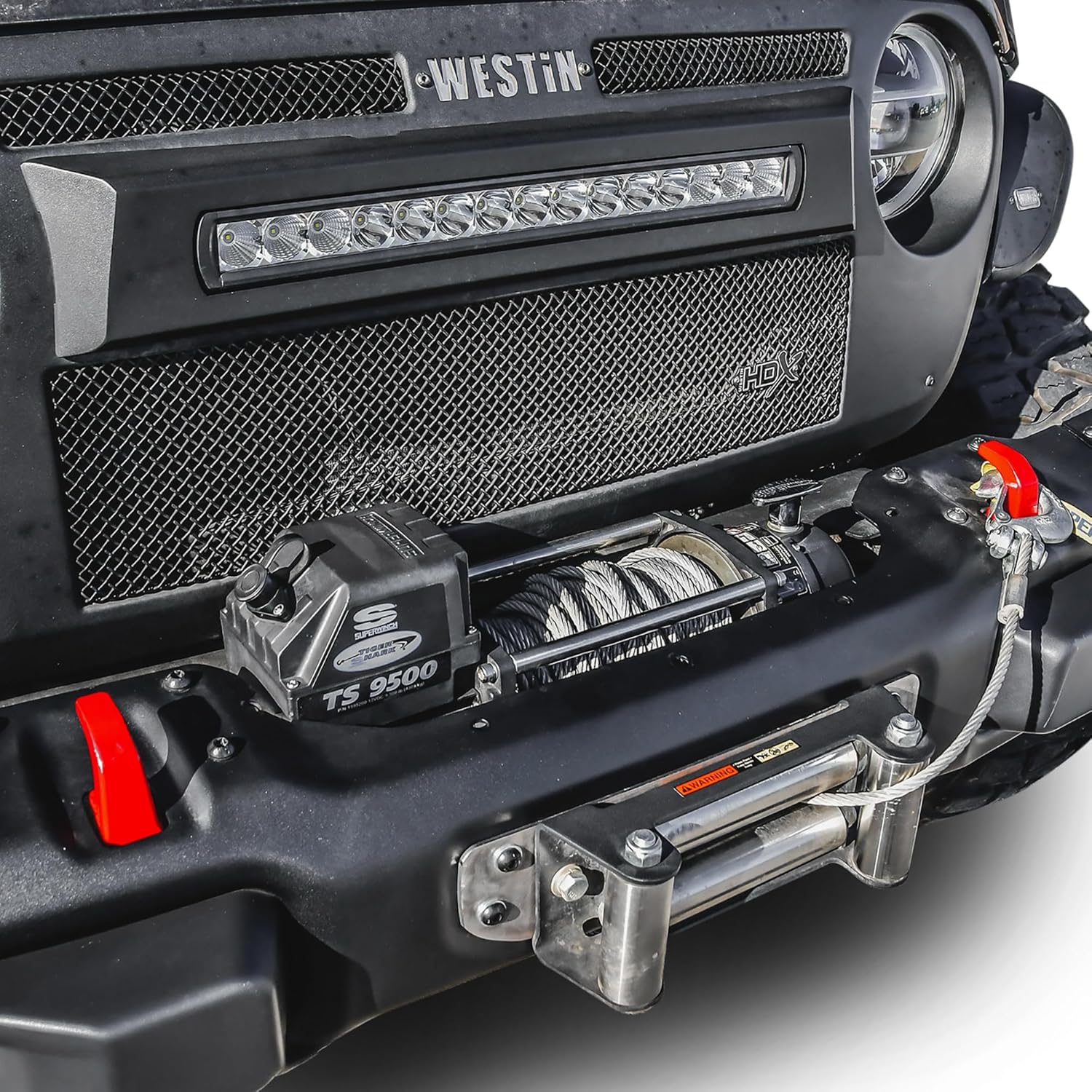 Westin 46-23925 MAX Winch Tray fits 2018-2026 Wrangler JL 2020-2026 Gladiator