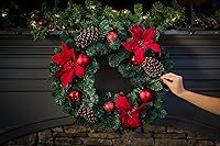 Vista 3 de Scentsicles Adornos perfumados para árbol de Navidad de abeto blanco de invierno, 3 botellas (18 varillas en total)