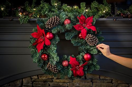 Miniatura 3 de Scentsicles Adornos perfumados para árbol de Navidad de abeto blanco de invierno, 3 botellas (18 varillas en total)