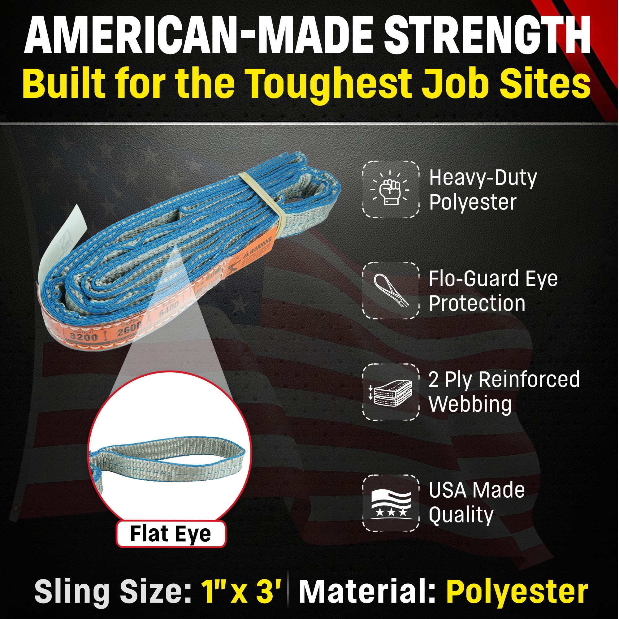 Chenango Supply Rigging Slings - Durable Lifting -2 Chenango Supply Rigging Slings - Durable Lifting -2