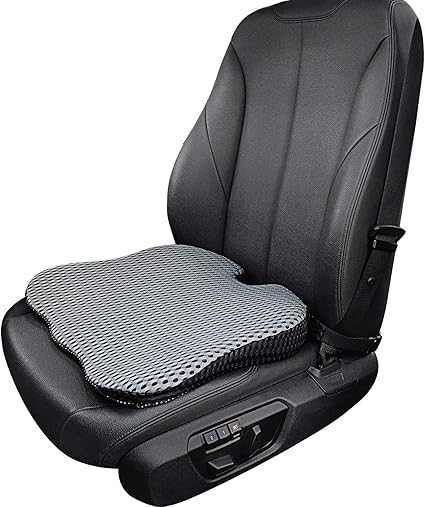 Amazon Dreamer カーシートクッション 短い人が運転の視界を広げる Never Get Harden メモリーフォームシートクッション 車のフロントシート用 ウェッジ形状シートクッション オフィスチェア用 座りを促進 グレー シートクッション 車 バイク Amazon Dreamer カーシートクッション 短い人が運転の視界を広げる Never Get Harden メモリーフォームシートクッション 車のフロントシート用 ウェッジ形状シートクッション オフィスチェア用 座りを促進 グレー シートクッション 車 バイク
