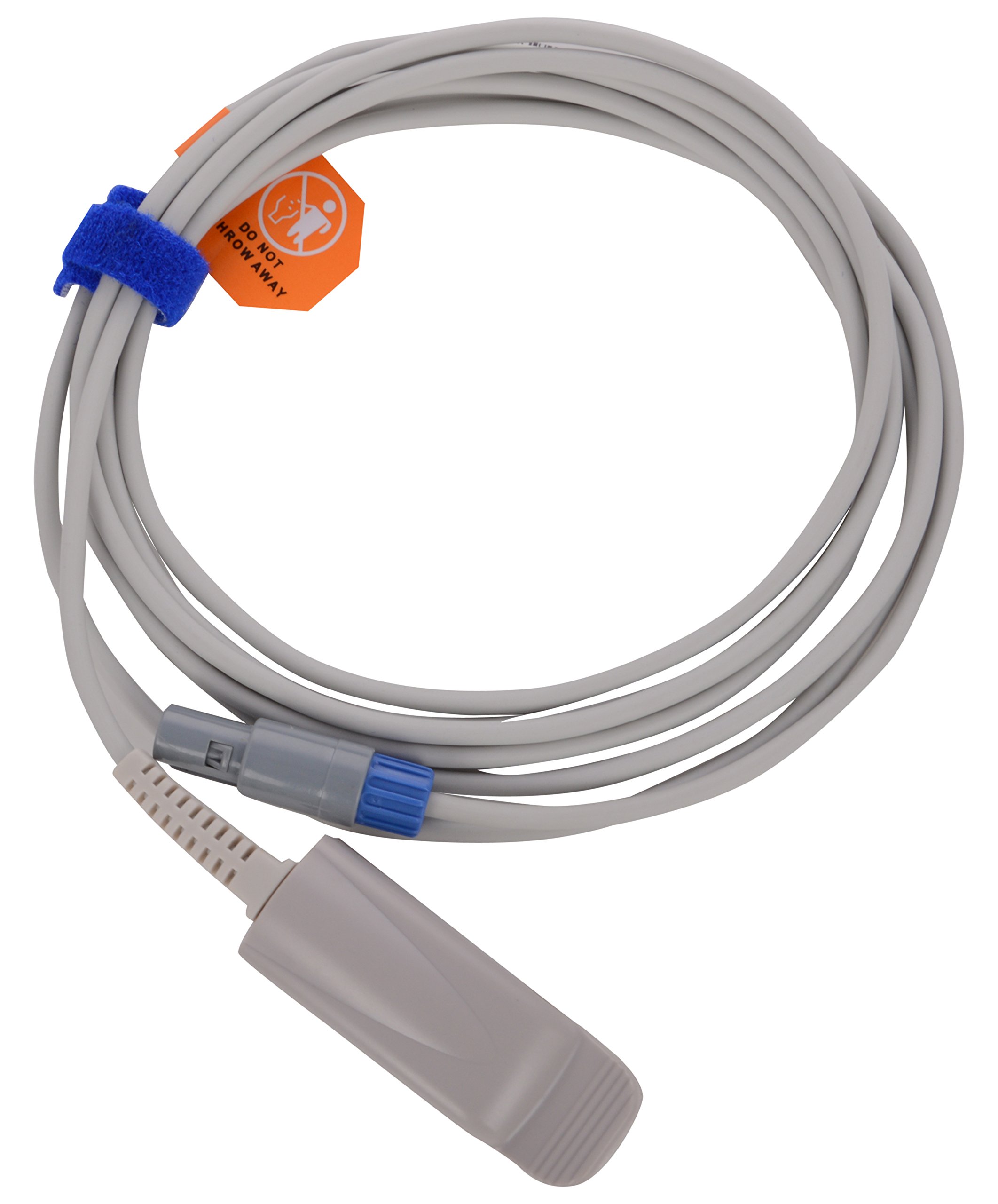 DHIPL SPO2 PROBE 3 MTR ADULT CLIP BPL ULTIMA MONITOR 7 PIN OXIMAX-picture-31
