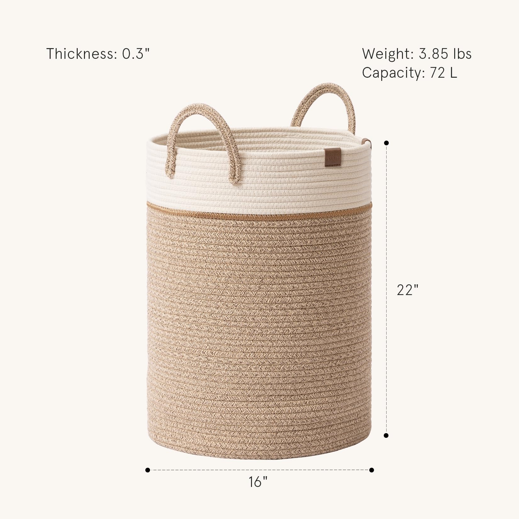 La Jolíe Muse Large Storage Basket - Image 2