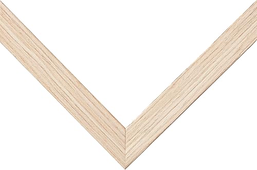 Miniatura 4 de Craig Frames Farmhouse Essentials - Marco de fotos alto, 22 x 32 pulgadas, roble nórdico natural, beige