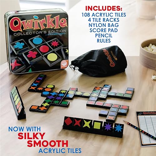 Miniatura 3 de Mindware Qwirkle Edición Coleccionista | Juego familiar | A partir de 6 años | 2-4 jugadores | 45 minutos de tiempo de juego