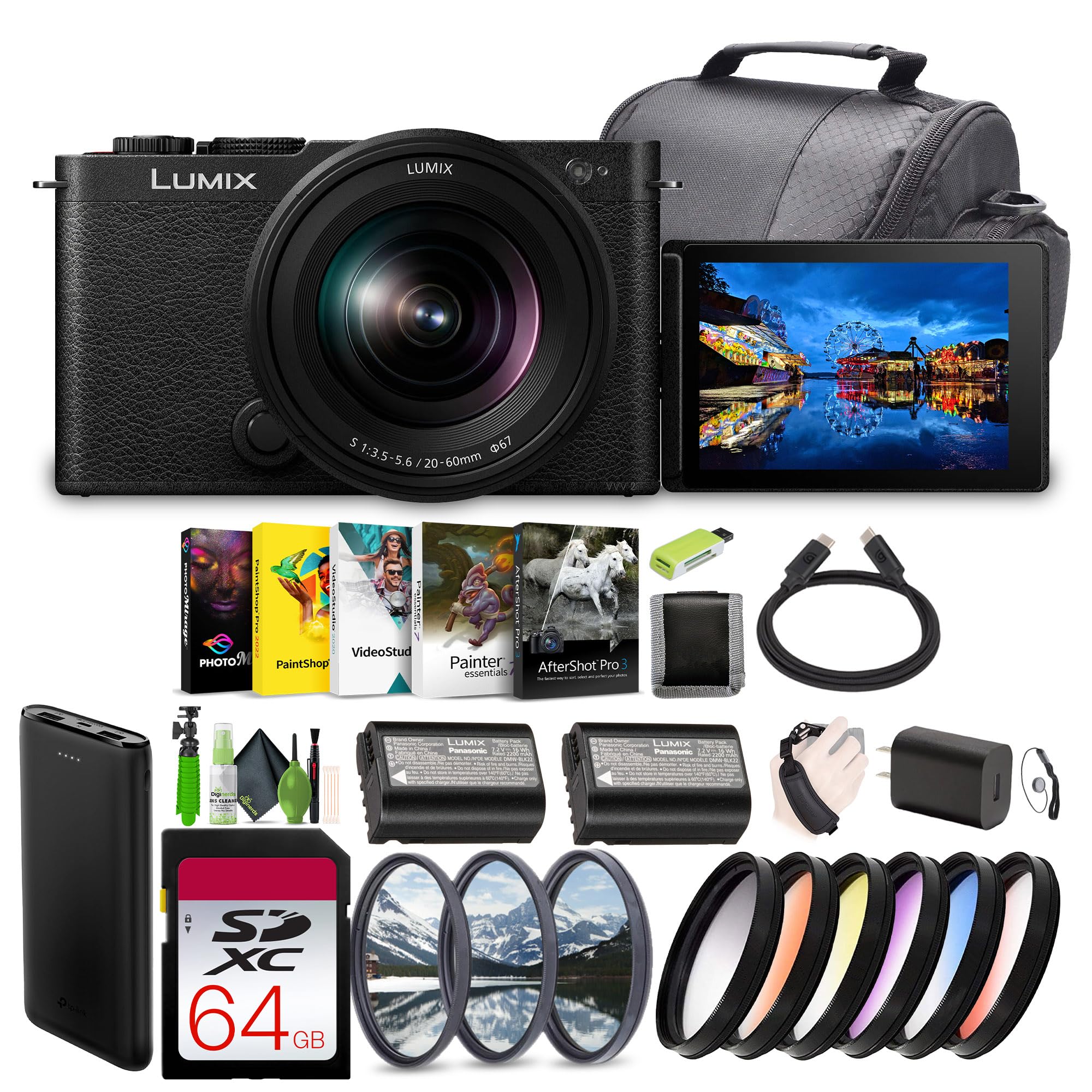 Amazon.com : Panasonic LUMIX S9 Mirrorless Full Frame Compact