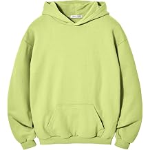 Ohoo Youth French Terry Pullover Hoodie - 100% Cotton Pre-Shrunk Soft Midweight Sweatshirt for Boys Girls