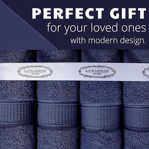 Miniatura 5 de Toallas personalizadas, calidad de hotel y spa, súper suaves, altamente absorbentes, juegos de baño, 100% algodón, juego de toallas con monograma,