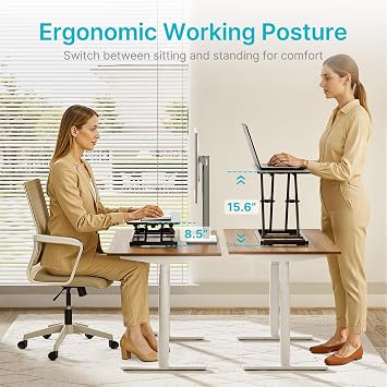 PEGZONE Standing Desk Converter, 24