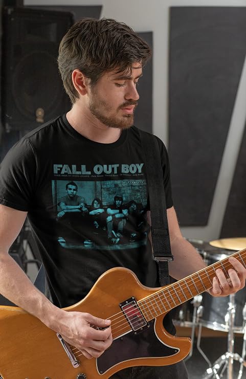 American Classics Fall Out Boy T Shirt Take This to Your Grave Album Cover Adult Short Sleeve T Shirts Graphic Tees