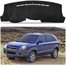 Dash Cover for Hyundai Tucson 2005-2009, Non-Slip Car Dashboard Cover Carpet Blocks UV Rays Protector Internal Accessories