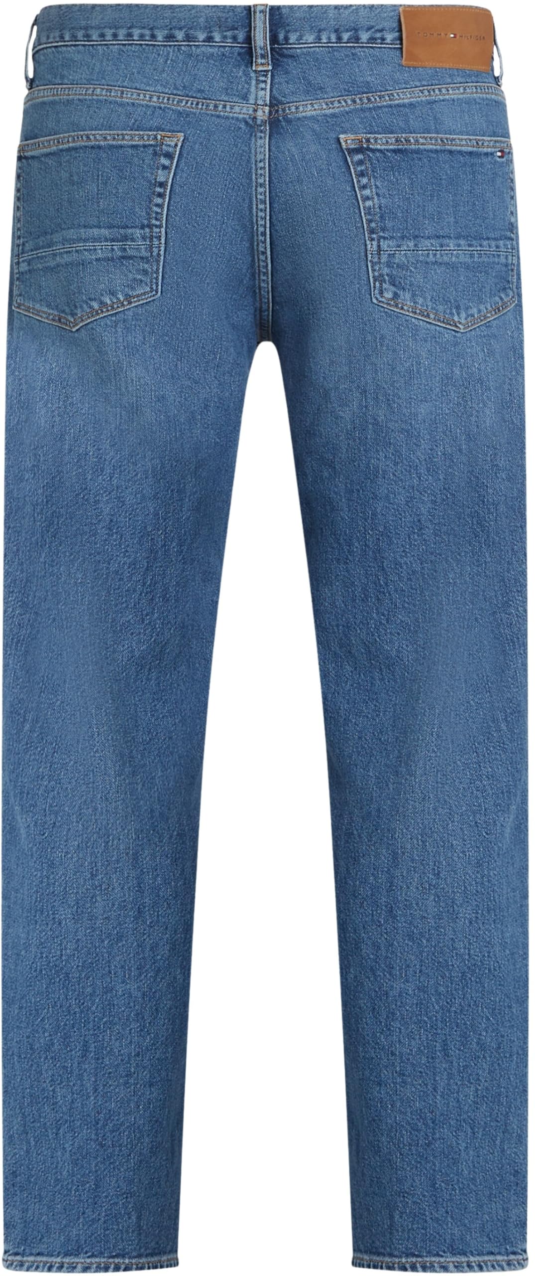 Tommy Hilfiger Tapered Harlem Str Roger Indigo Mw0mw38815 - Stożkowy Mężczyźni