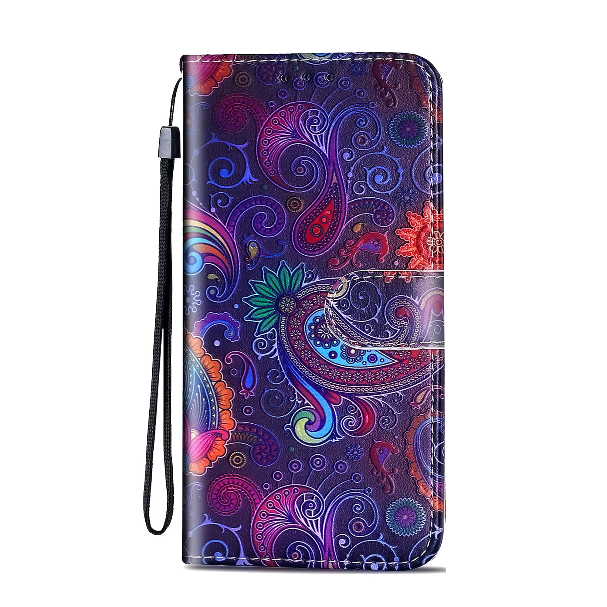 Shorogyt For IPhone 11 Wallet Case With Card Holder, Designer Space Pattern - View #5