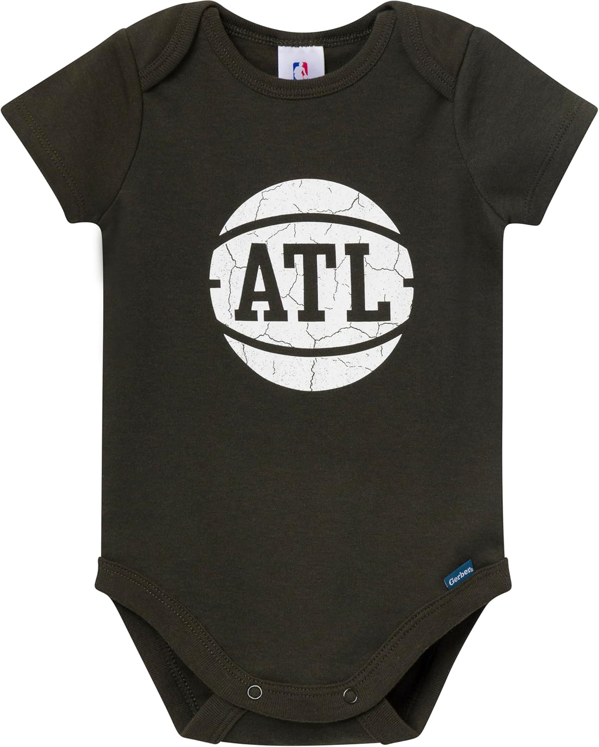 Gerber unisex-baby NBA Team 2 Pack Short Sleeve Onesie Bodysuits - Image 4