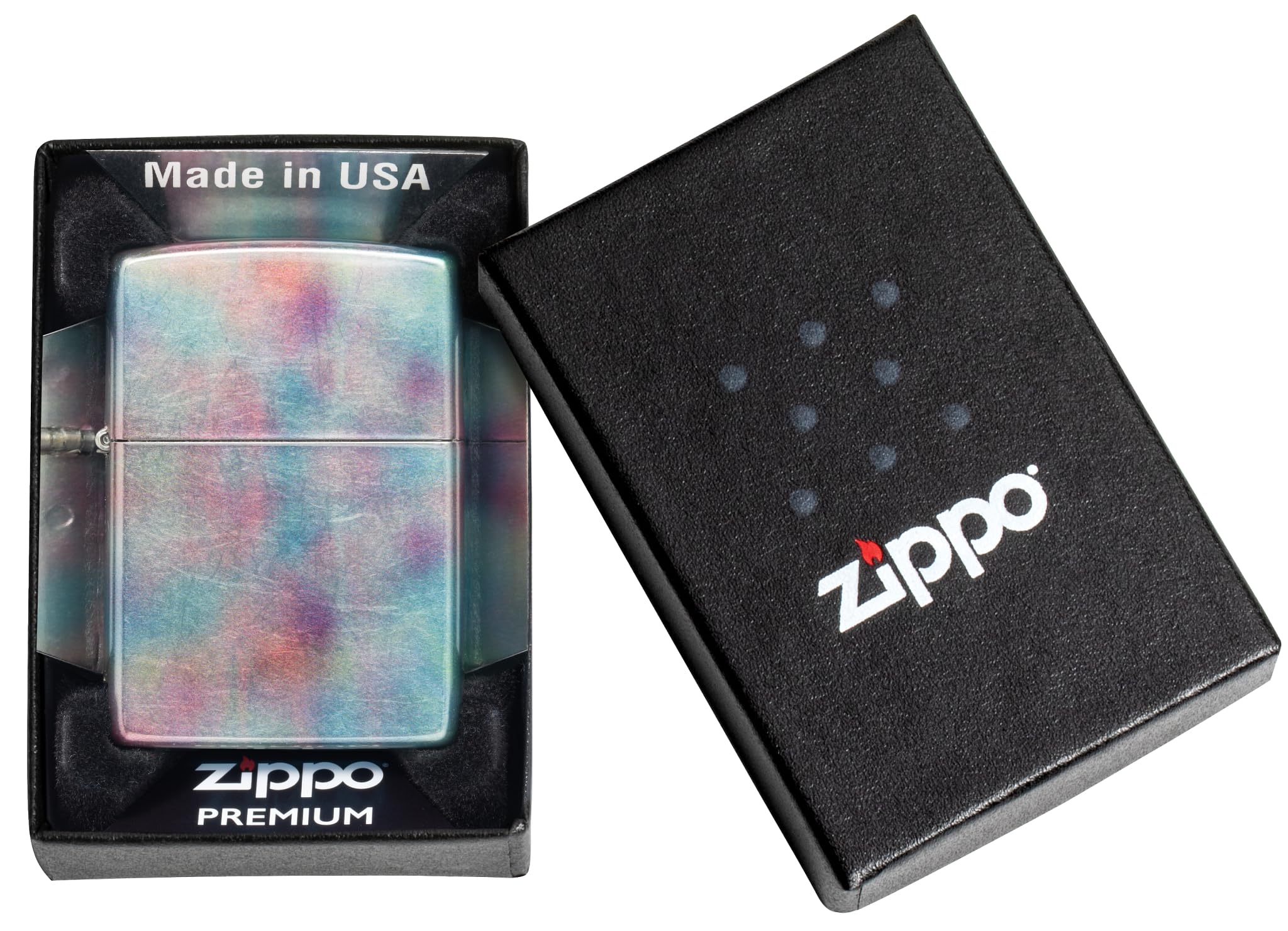 Zippo Sturmfeuerzeug - Holographic, 540°, Color Image - Nachfüllbar - Wiederverwendbar - Windfestes Design - Geschenkbox - Made in USA