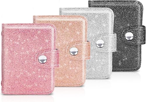 Miniatura 2 de Organizador de tarjetas de visita, soporte para tarjetas de visita, funda de piel sintética, carpeta de organización con nombre y tarjeta de