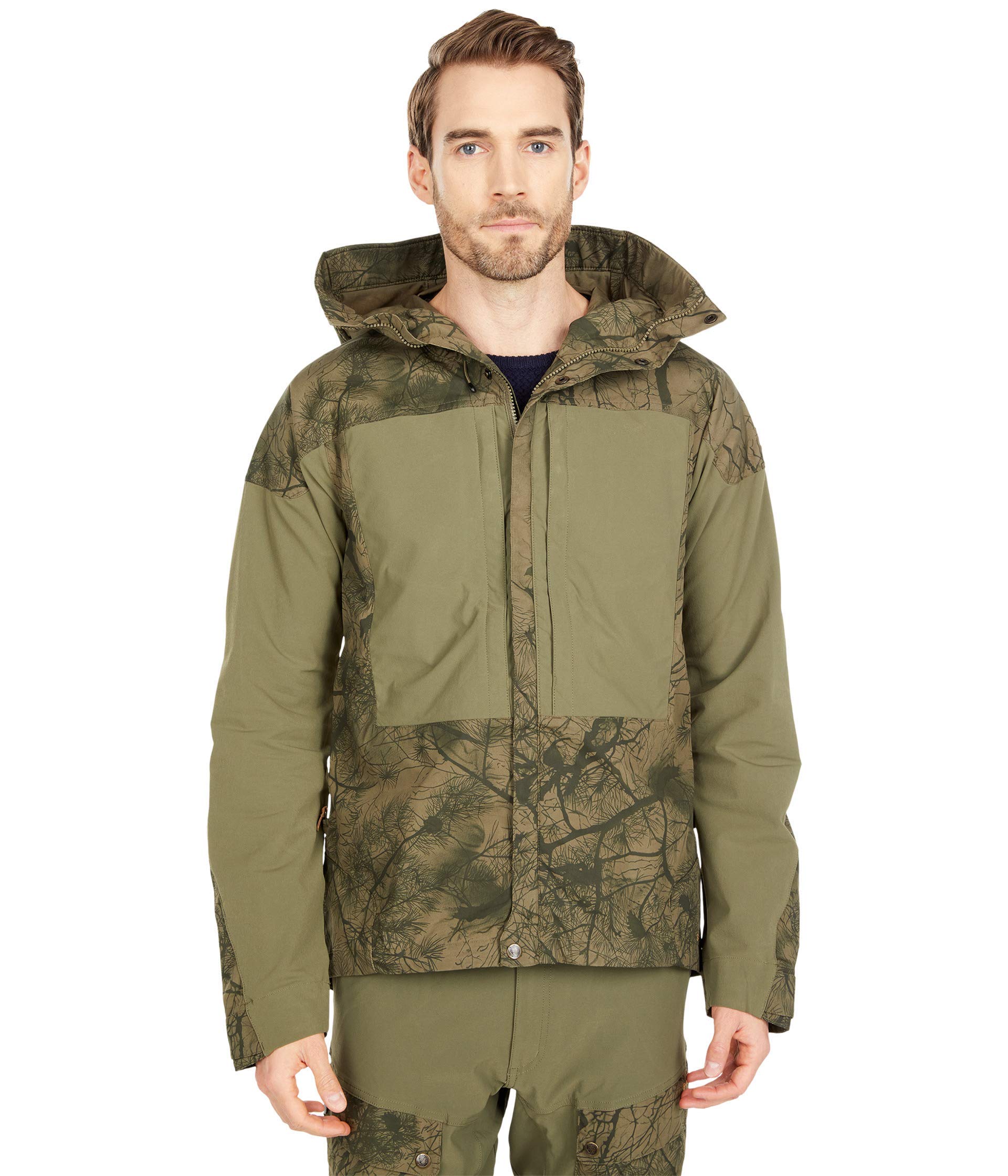 FJALLRAVEN F87211-626-625 Keb Jacket M Green Camo-Laurel Green S