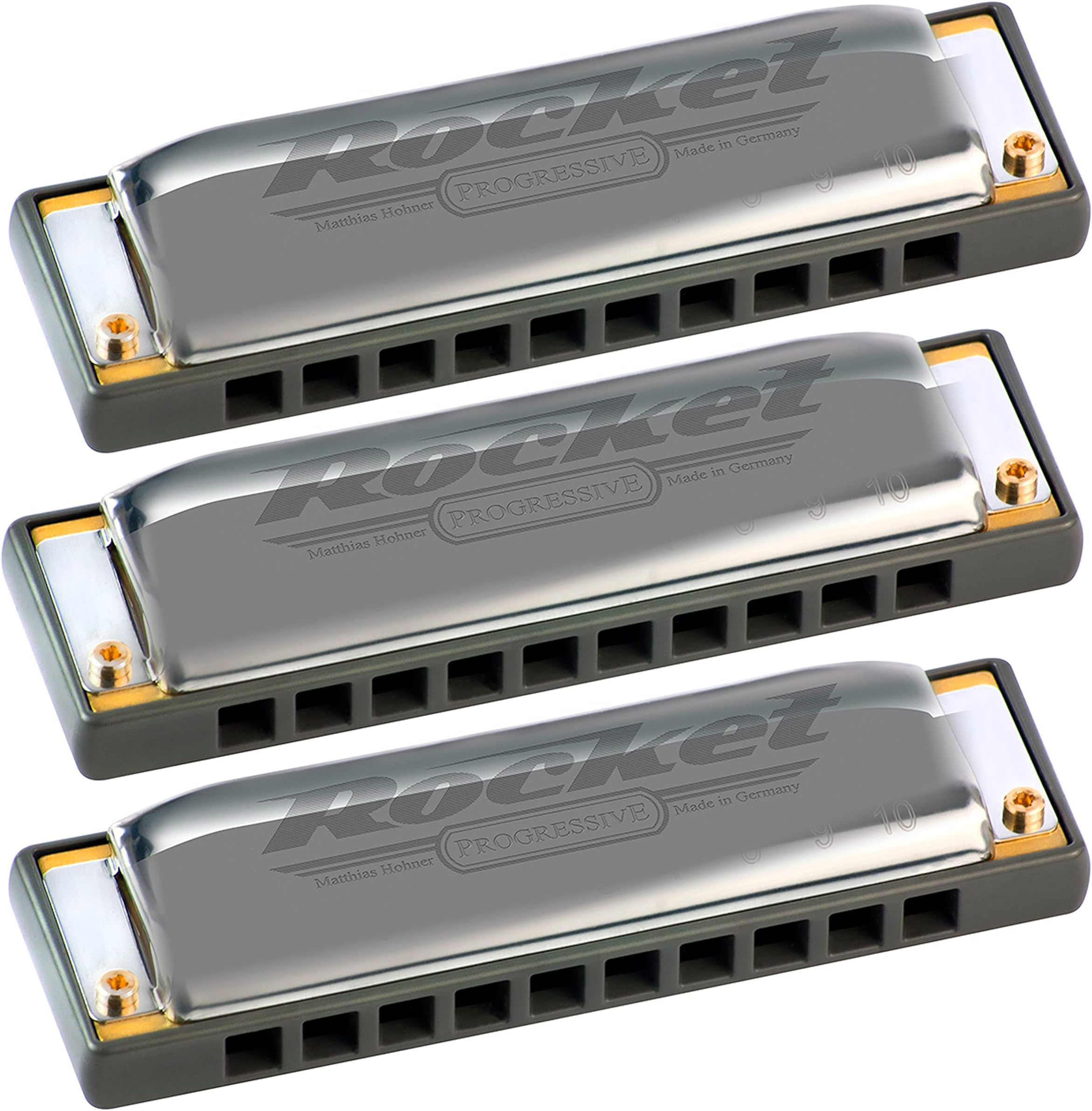 M2013 Rocket Harmonica, 3-pack