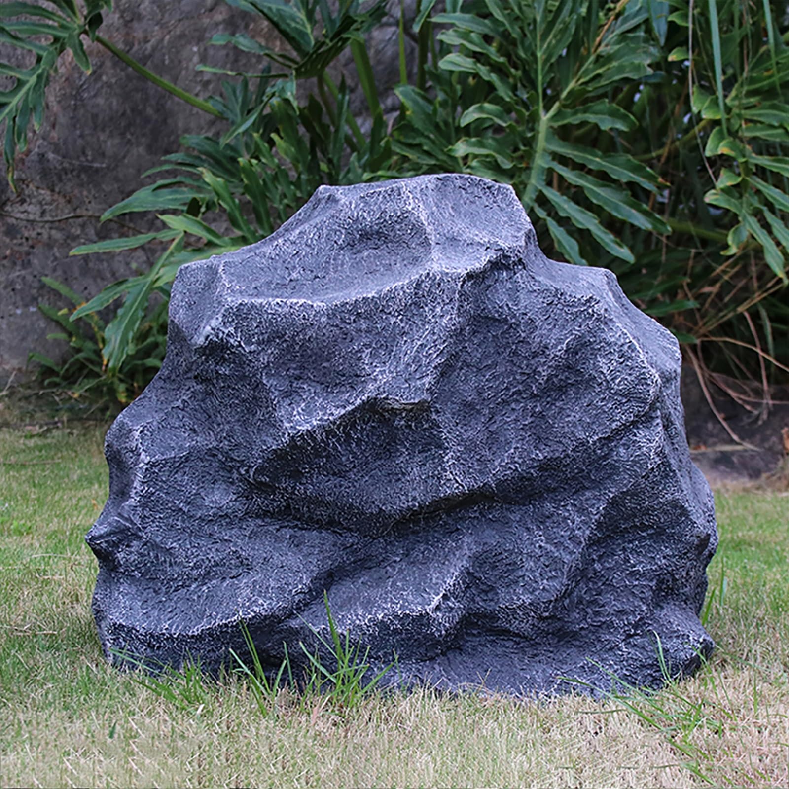 SDCFFC Outdoor Faux Rock Cover, Weather-Proof Artificial Boulder Enclosure for Hiding Pipes, Wells, and Sprinkler Valves