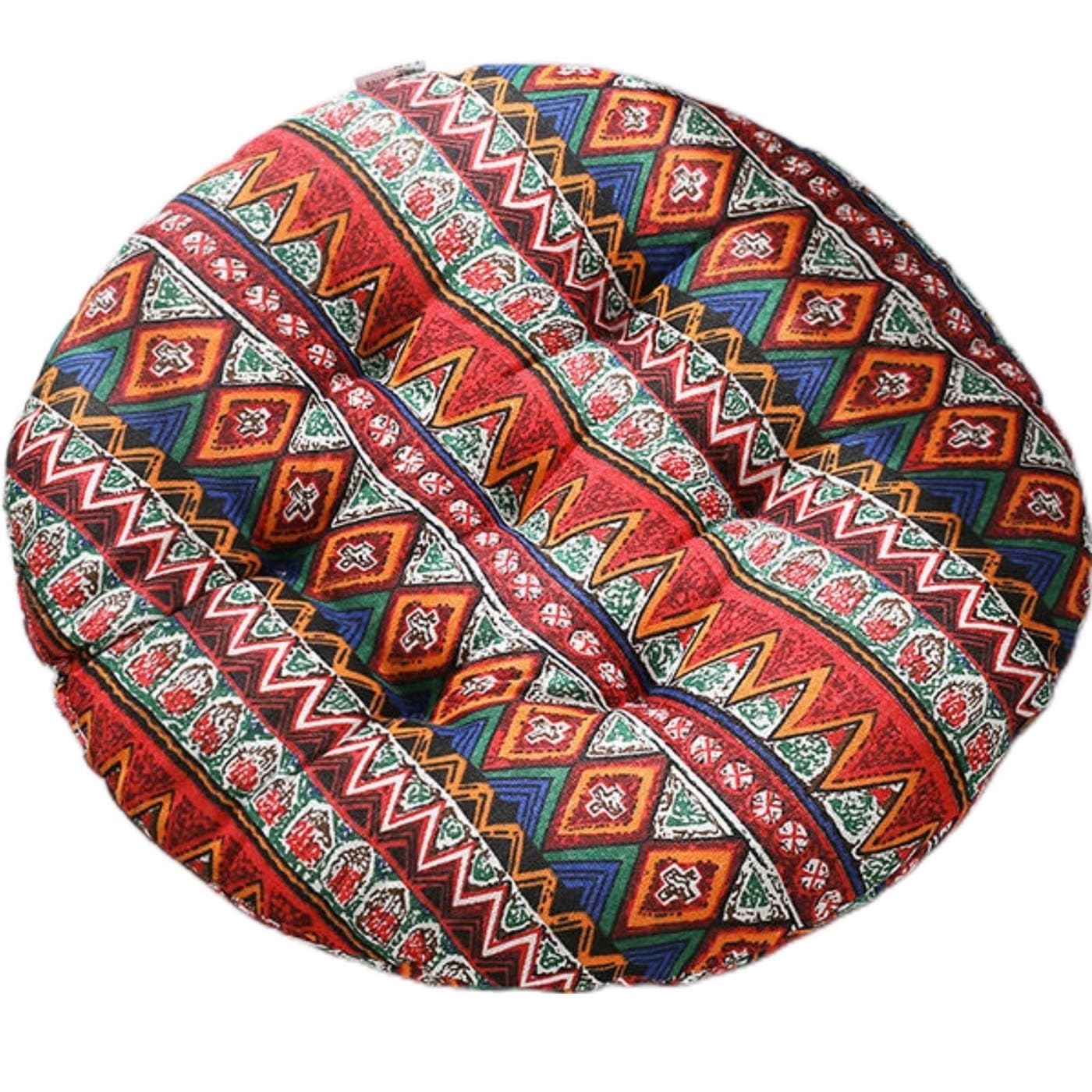 Zzdzw Color 12 Round Chair Cushion Dia 35 40 45 50 Cm Circular Chair Pad Outdoor Indoor Seat Cushion For Seat Is Very Soft Butt Pad For Kitchen Stool Cushions For Chairs Decoration(,50X50 Cm)