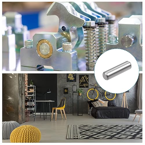 Vista 24 de METALLIXITY Pasador de pasador (0.315 x 1.181 in), 10 unidades, clavijas de soporte de estante de acero inoxidable 304, elementos de sujeción