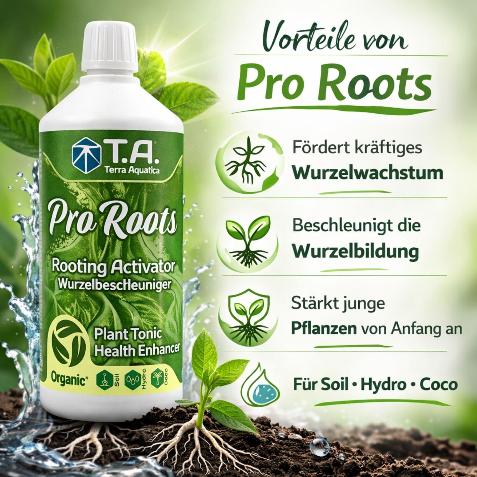 Weedness T.A. Bio Roots 250 ml – Raíces de alto rendimiento