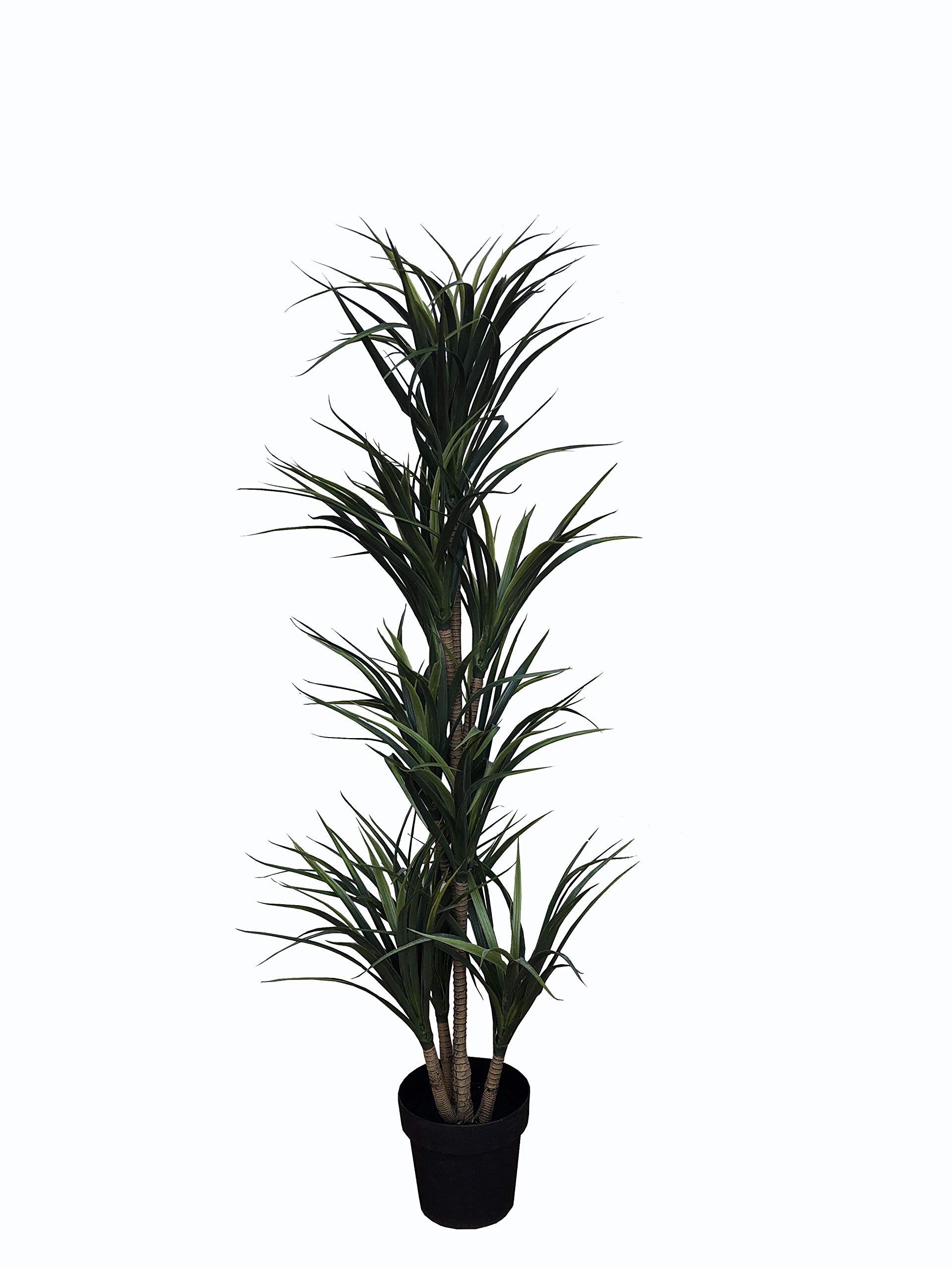 Plantes artificielles sans entretien grand réalisme vert feuillage pour zone sombre