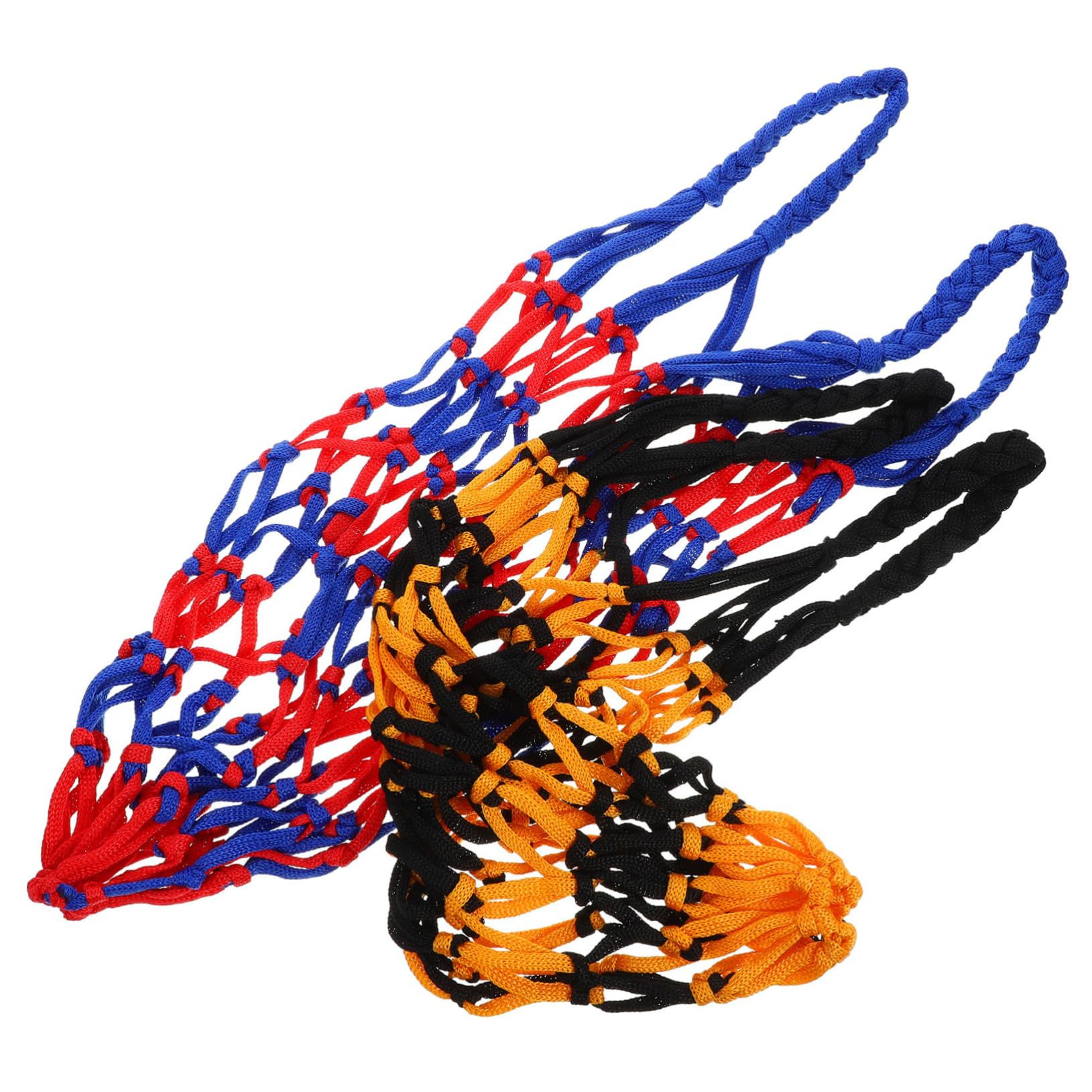 Kisangel Tragbare Ballnetztasche Tragetasche Für Sportbälle Sportnetztaschen Basketball-mesh-netztasche Sportballnetzbeutel Fußballtaschen Behälter Für Sportbälle Nylon