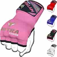 Gants Intérieurs Mytra Gel - Boxe MMA Fitness - Protection Mains Sans Doigts