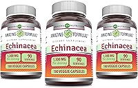 Vista 7 de Amazing Formulas Echinacea 1300 mg Suplemento de cápsulas vegetales Sin OMG Sin gluten Fabricado en Estados Unidos