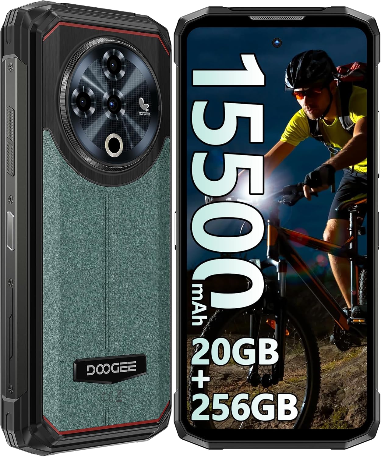 DOOGEE Fire 6 Power Rugged Phone Unlocked 2025, 15500mAh/33W Battery Cell Phone, 20GB+256GB, 6.56″ Display Smartphone, 50MP AI Camera, 4G Triple SIM Android 14 Phones, 120LM Flashlight/NFC/GPS/OTG DOOGEE Fire 6 Power Rugged Phone Unlocked 2025, 15500mAh/33W Battery Cell Phone, 20GB+256GB, 6.56″ Display Smartphone, 50MP AI Camera, 4G Triple SIM Android 14 Phones, 120LM Flashlight/NFC/GPS/OTG