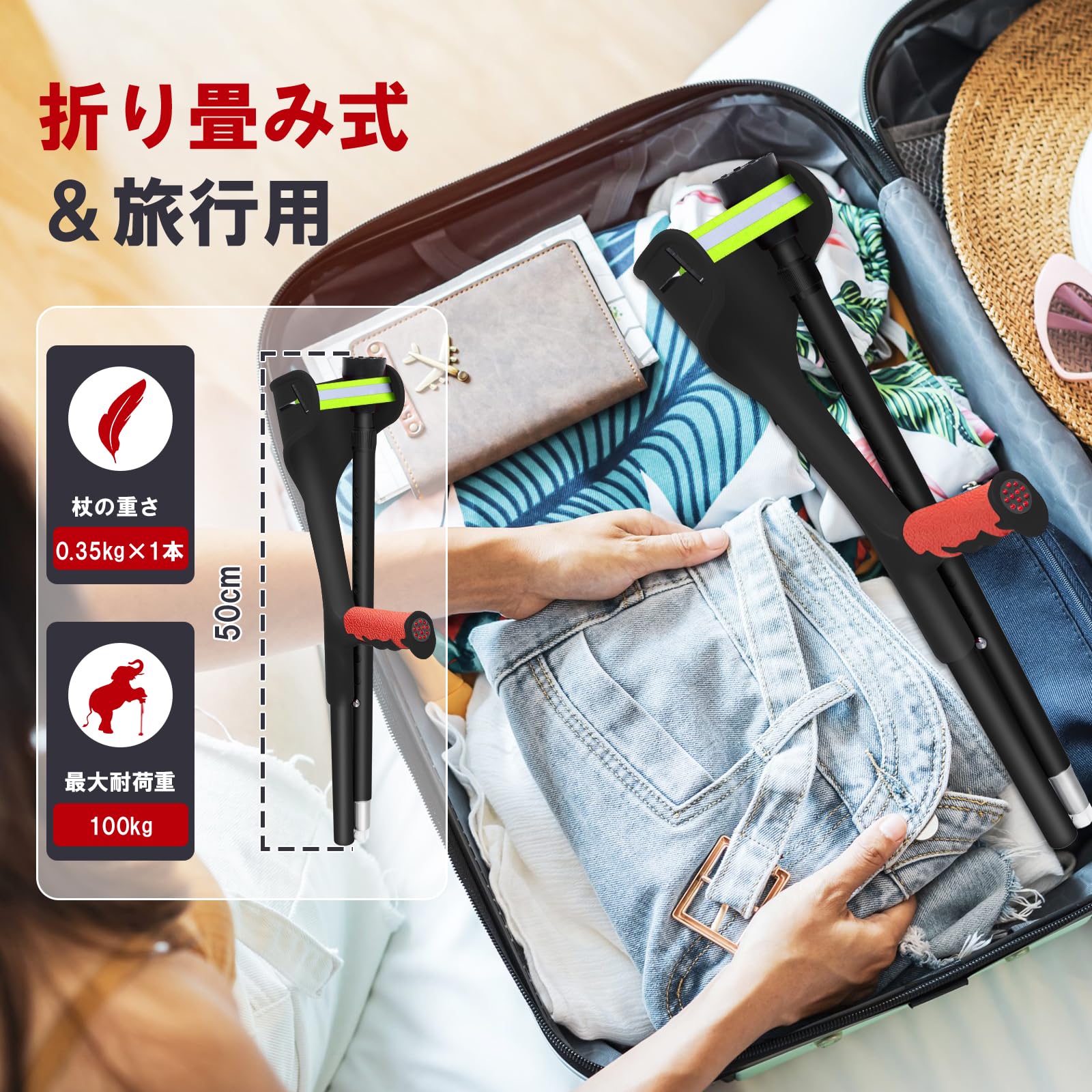 【新着商品】ビグアレクス（BigAlex）クラッチ杖 松葉杖 まつばづえ ロフス Amazon.co.jp: ビグアレクス（BigAlex）クラッチ杖 松葉杖 まつばづえ