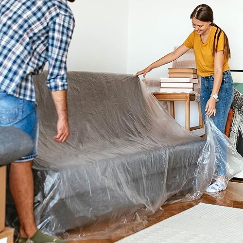 Miniatura 6 de SOFA Fundas para mudanzas (paquete de 2) - 45" x 152" - Bolsas para mudanza y almacenamiento - UBOXES