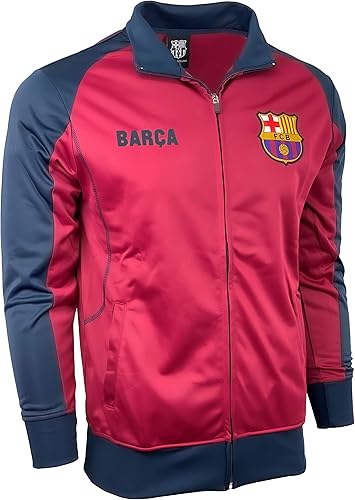 Miniatura 4 de Chaqueta deportiva Barcelona para niño, chaqueta Barcelona con cremallera completa, tallas juveniles